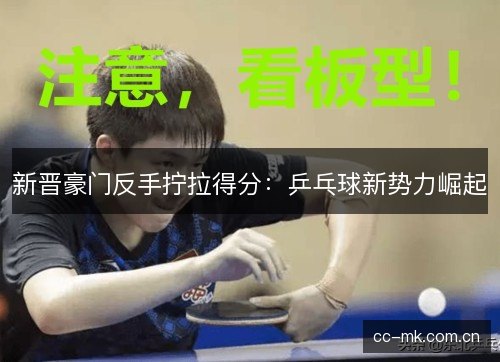 新晋豪门反手拧拉得分：乒乓球新势力崛起